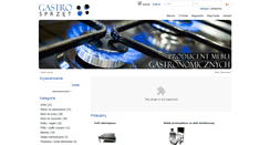 Desktop Screenshot of gastrosprzet.pl